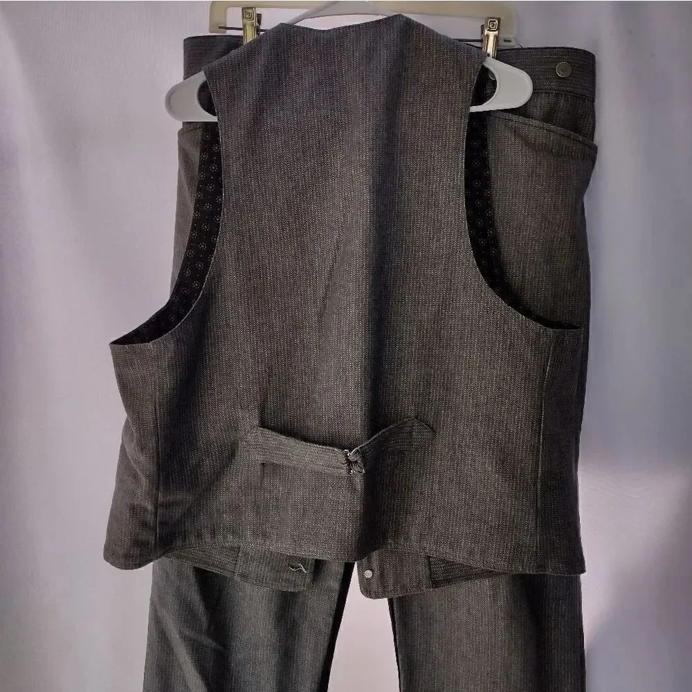 Frontier clothing pants and vest set